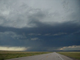 Storm west of the Black Hills in Wyoming