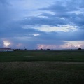 Line of thunderstorms in the distance