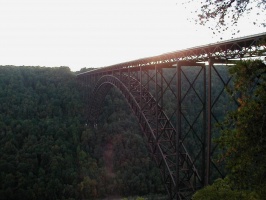 New River Gorge Bridge. Longest bridge of it's kind in the world. Fayetteville, WV.