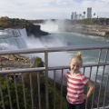 Kaitlyn on the US side of the falls