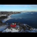 Marquette Lighthouse on January 23, 2016