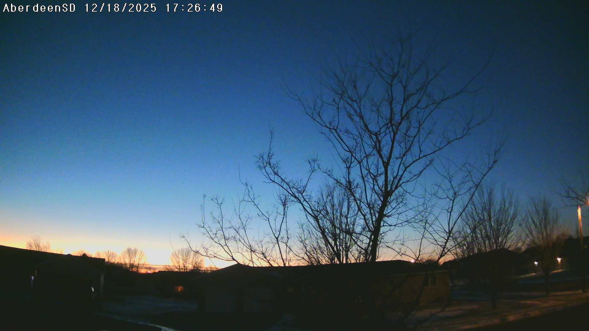 Web Cam History Image - 330